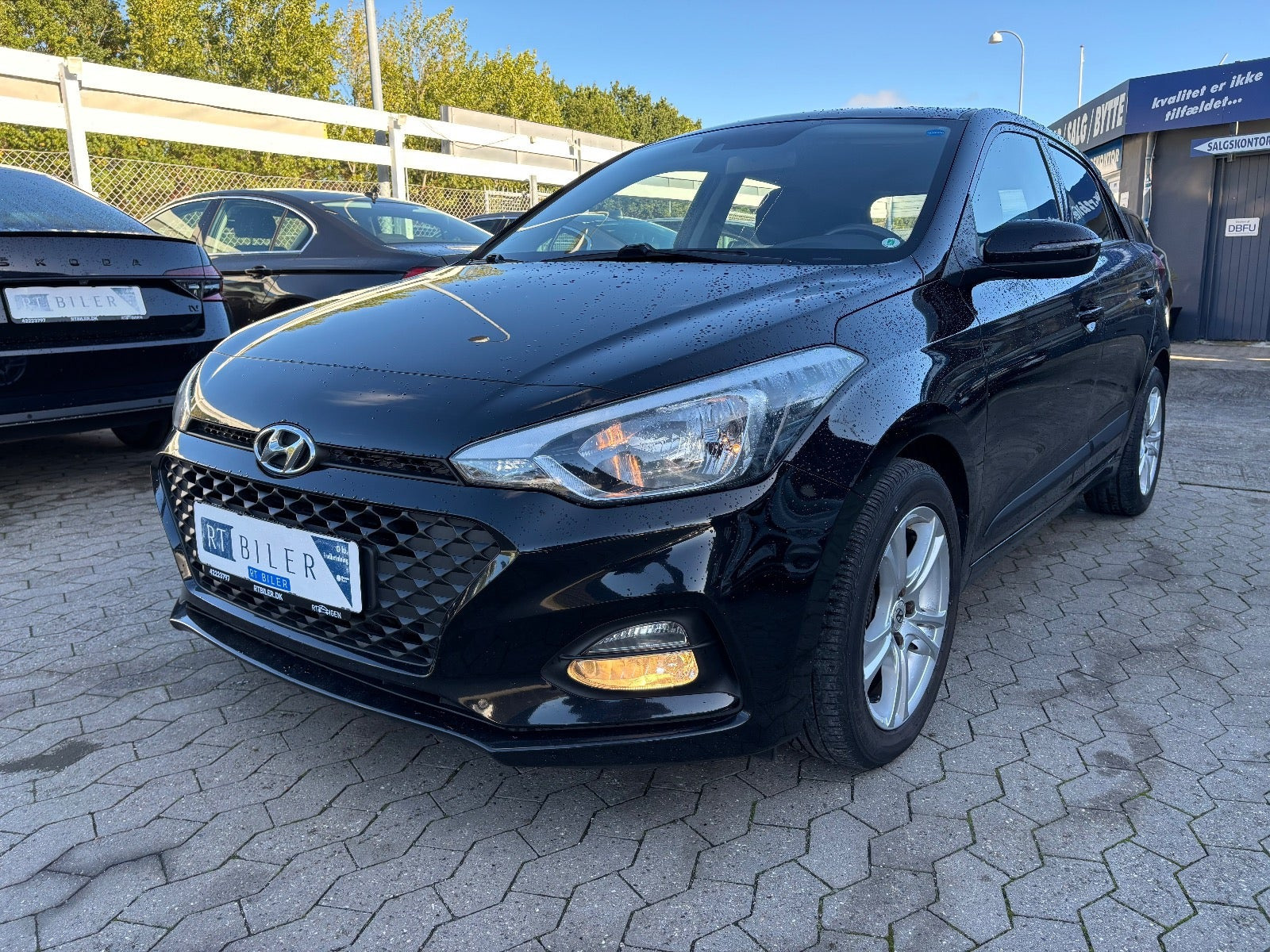 Hvid Hyundai i20 fra 2018