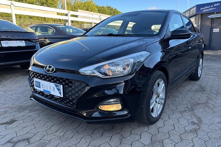 Hvid Hyundai i20 fra 2018