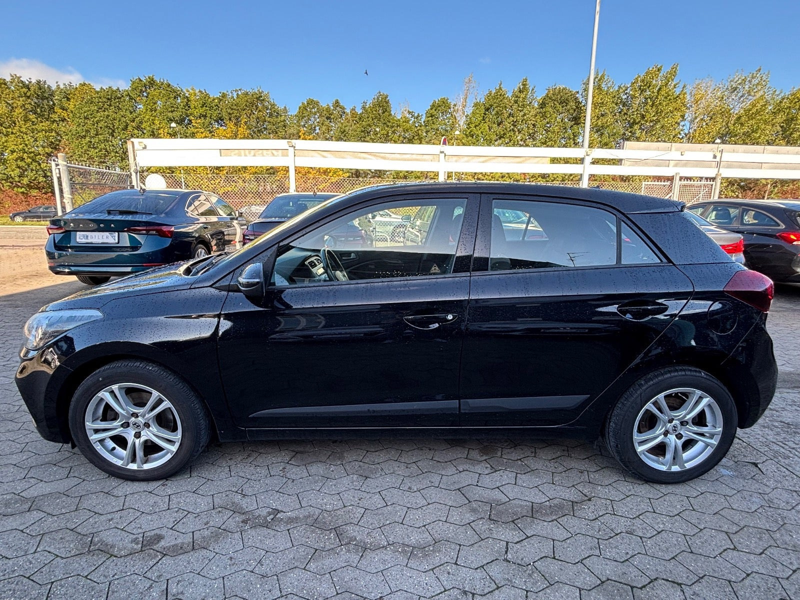 Hvid Hyundai i20 fra 2018