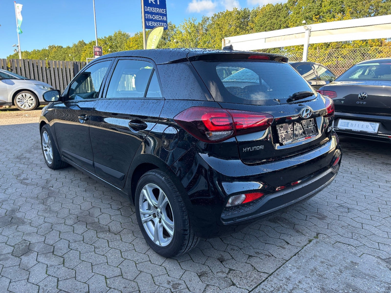 Hvid Hyundai i20 fra 2018