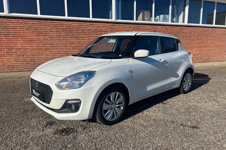 Hvid Suzuki Swift fra 2020