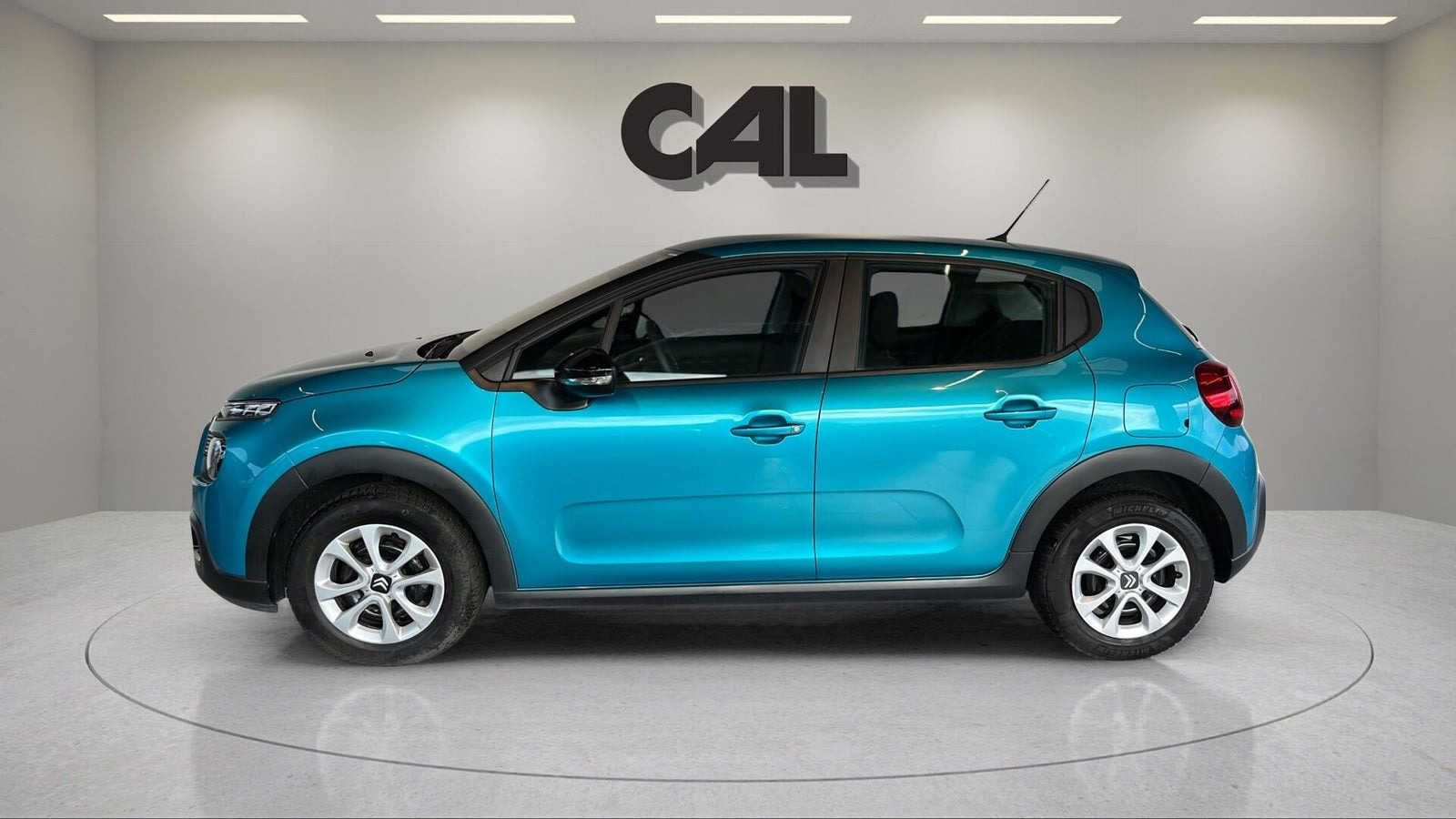 Blå Citroën C3 fra 2021