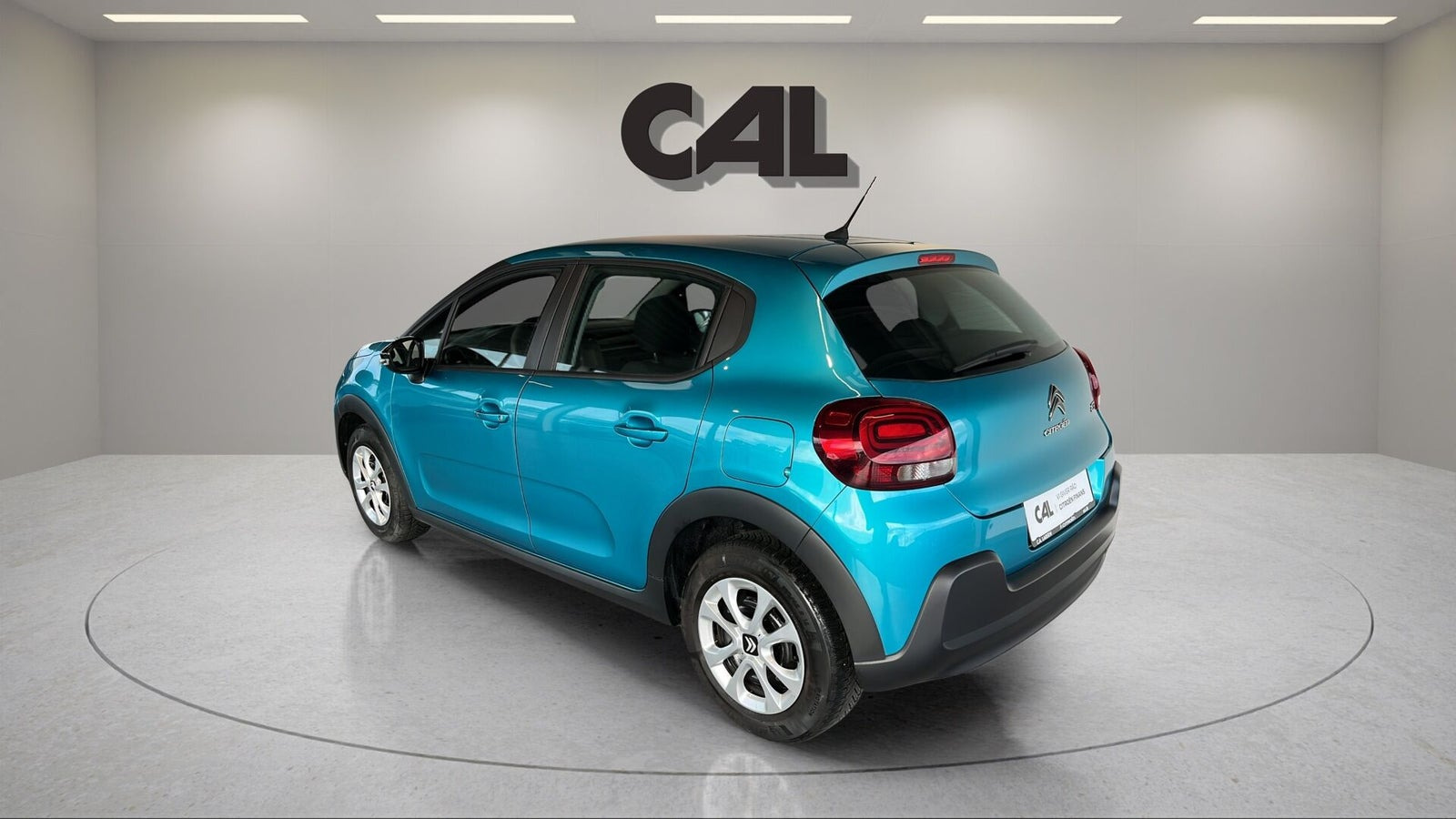 Blå Citroën C3 fra 2021