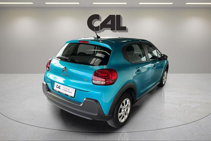 Blå Citroën C3 fra 2021