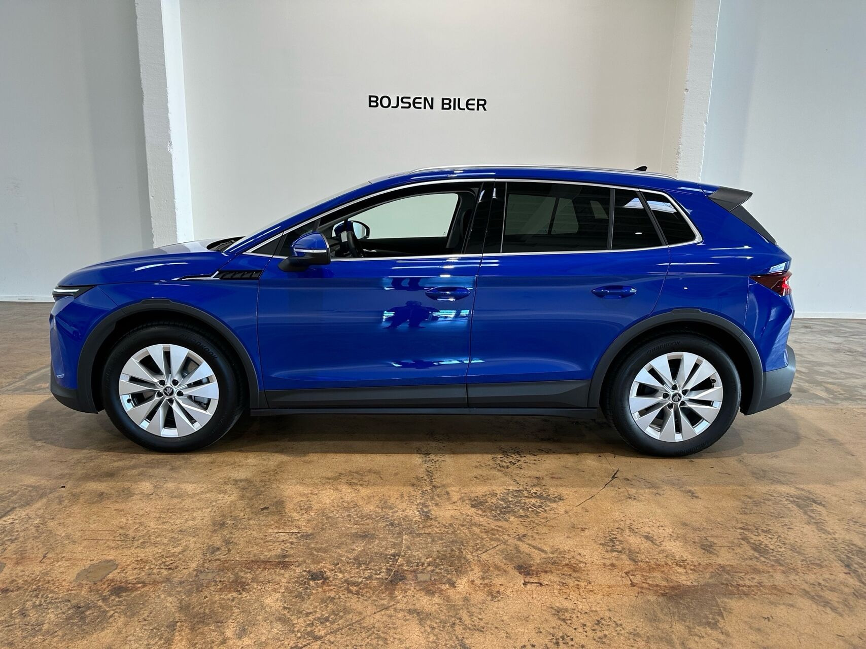 Blå Skoda Elroq fra 2026