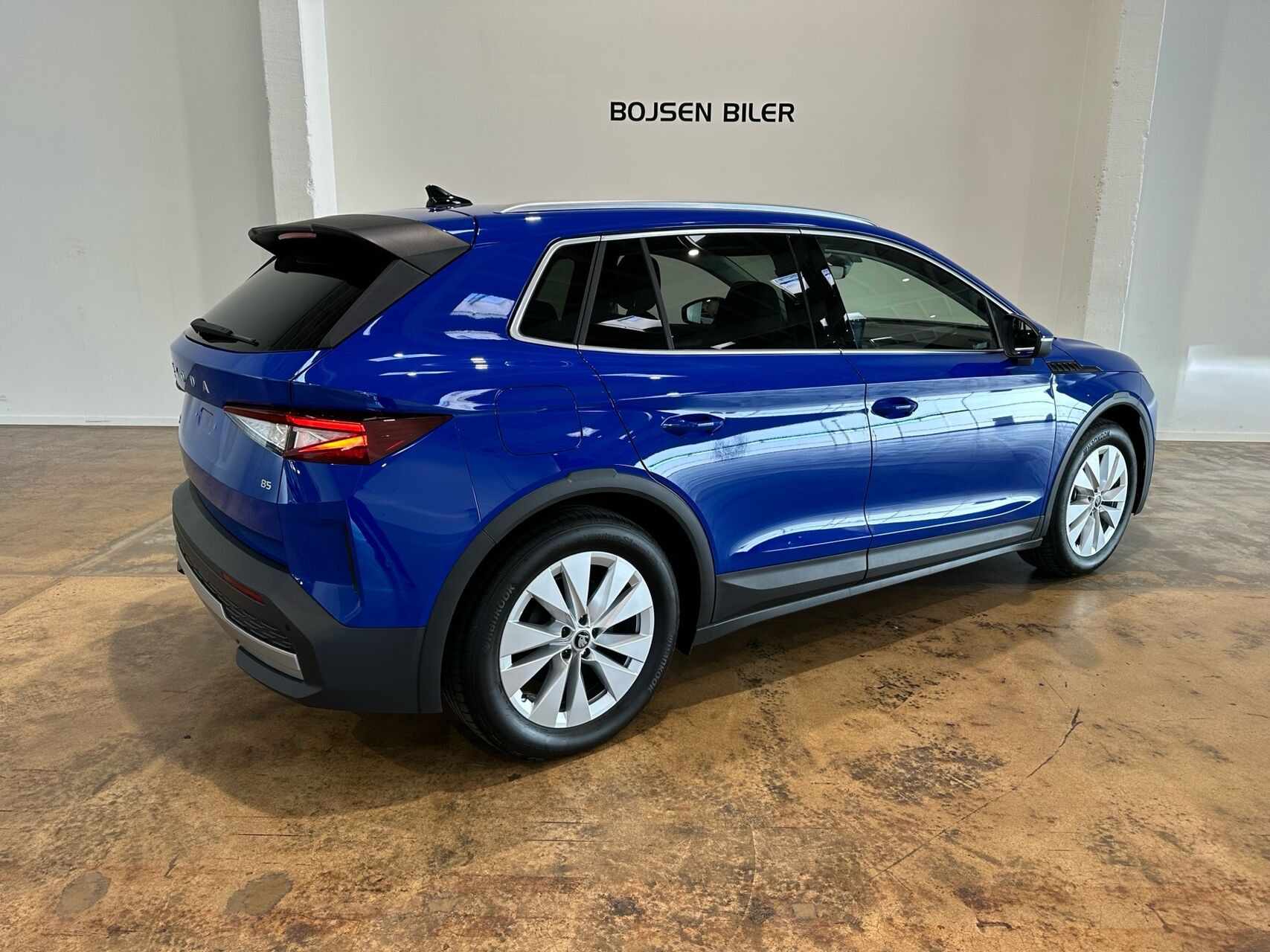 Blå Skoda Elroq fra 2026