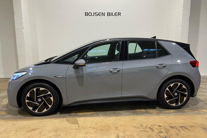 Grå VW ID.3 fra 2021