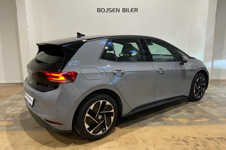 Grå VW ID.3 fra 2021
