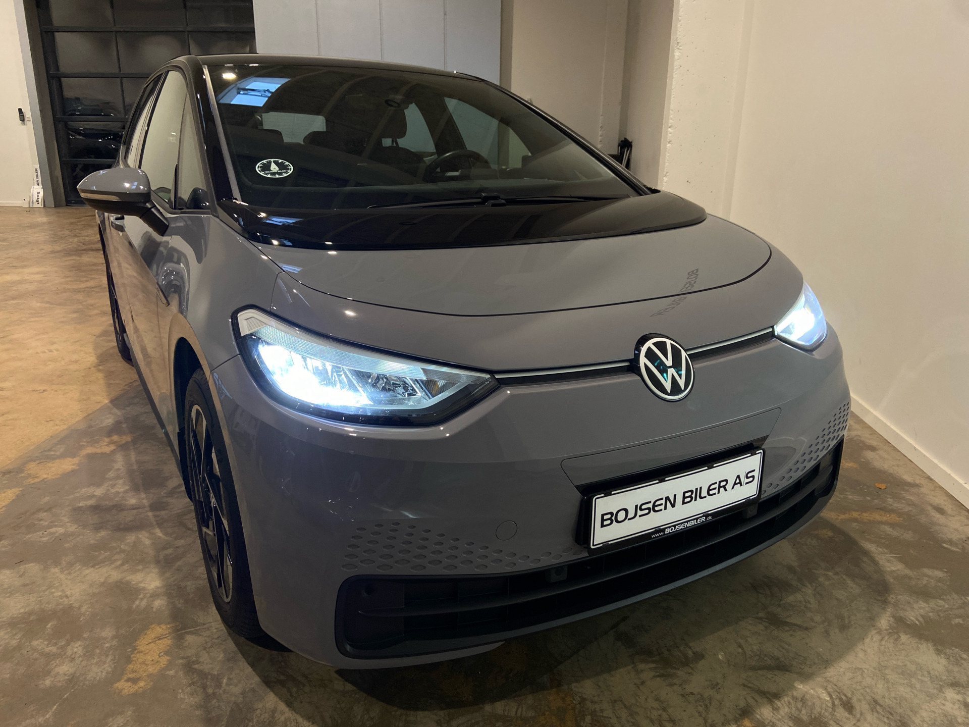 Grå VW ID.3 fra 2021