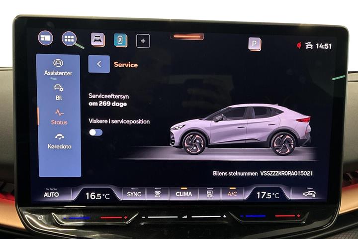 Sort Cupra Tavascan fra 2025