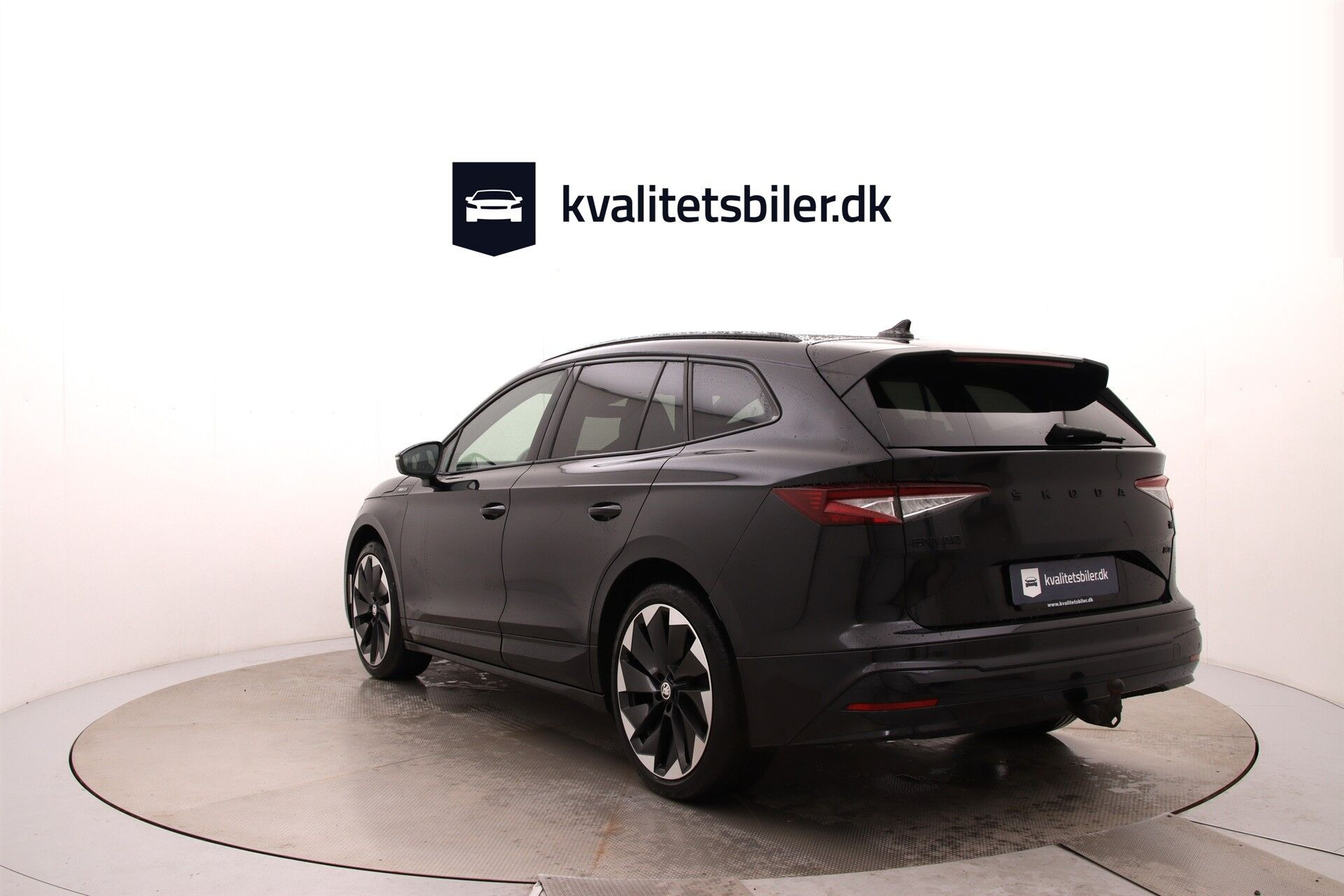 Sort Skoda Enyaq fra 2023