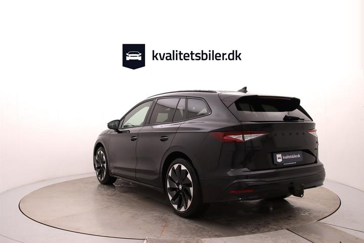 Sort Skoda Enyaq fra 2023