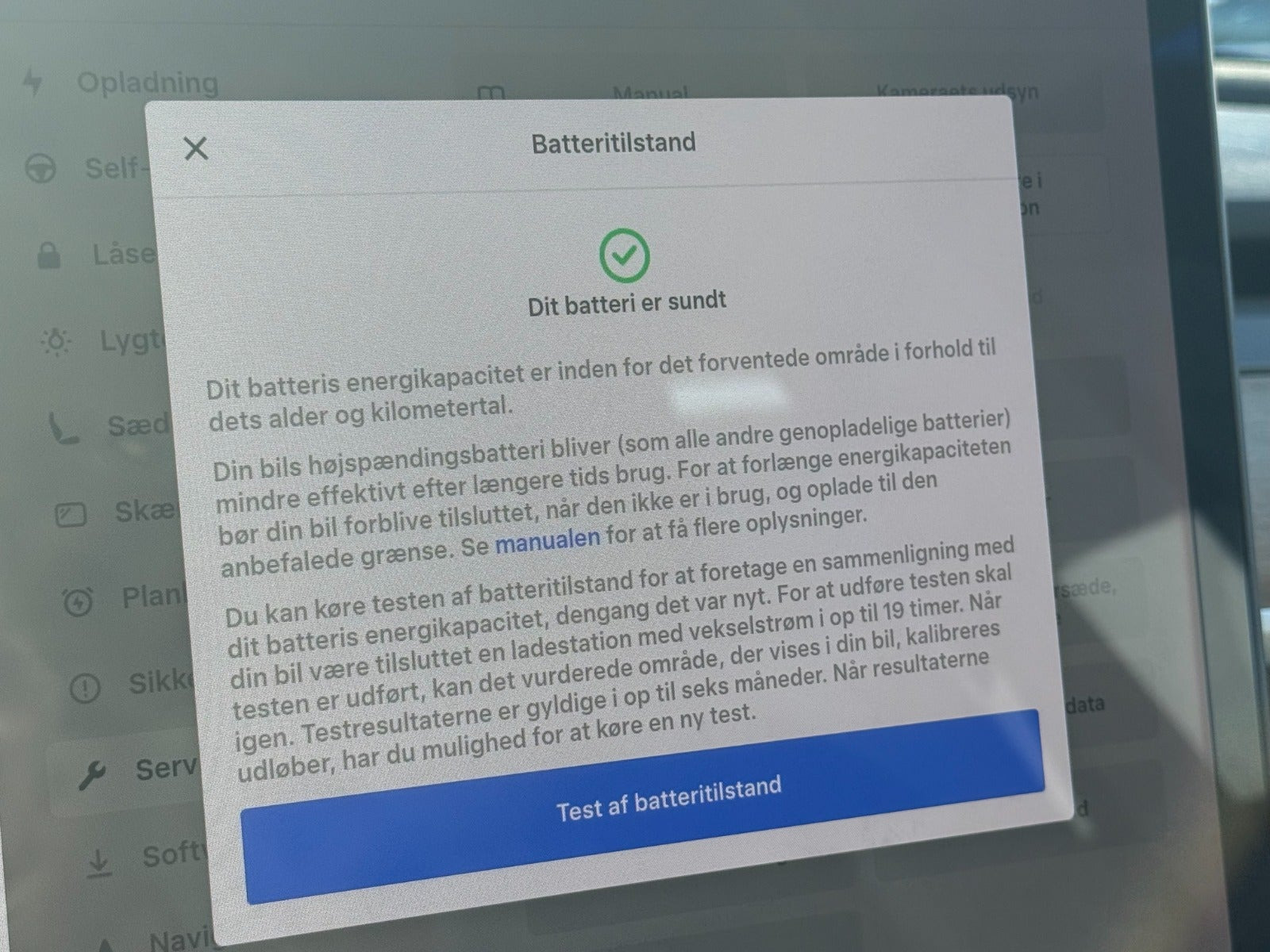 Sort Tesla Model 3 fra 2019