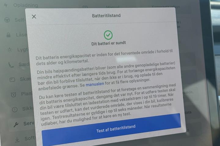 Sort Tesla Model 3 fra 2019