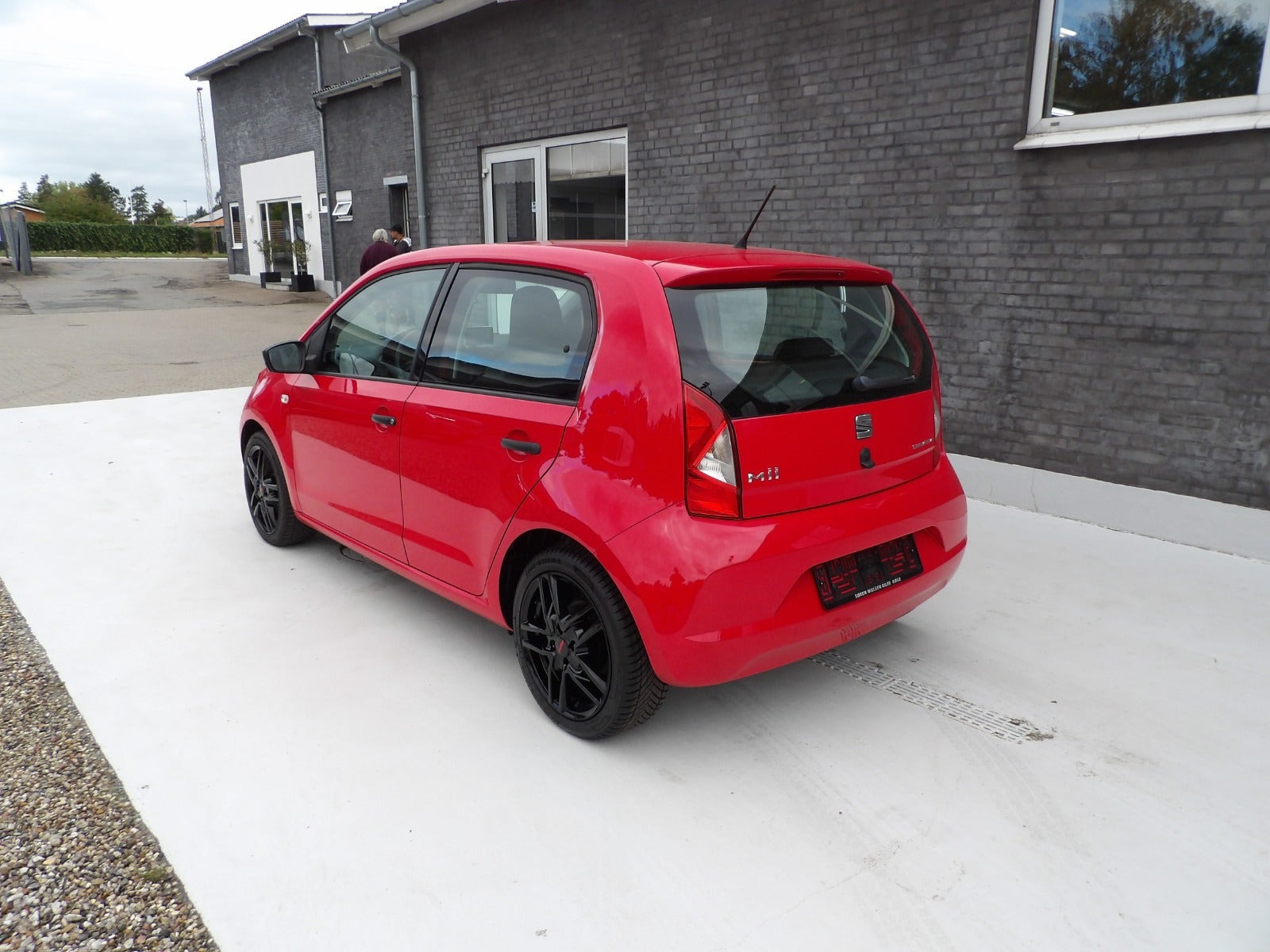 Rød Seat Mii fra 2016