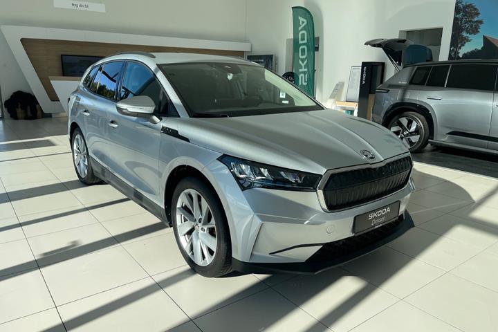Sølv Skoda Enyaq fra 2021
