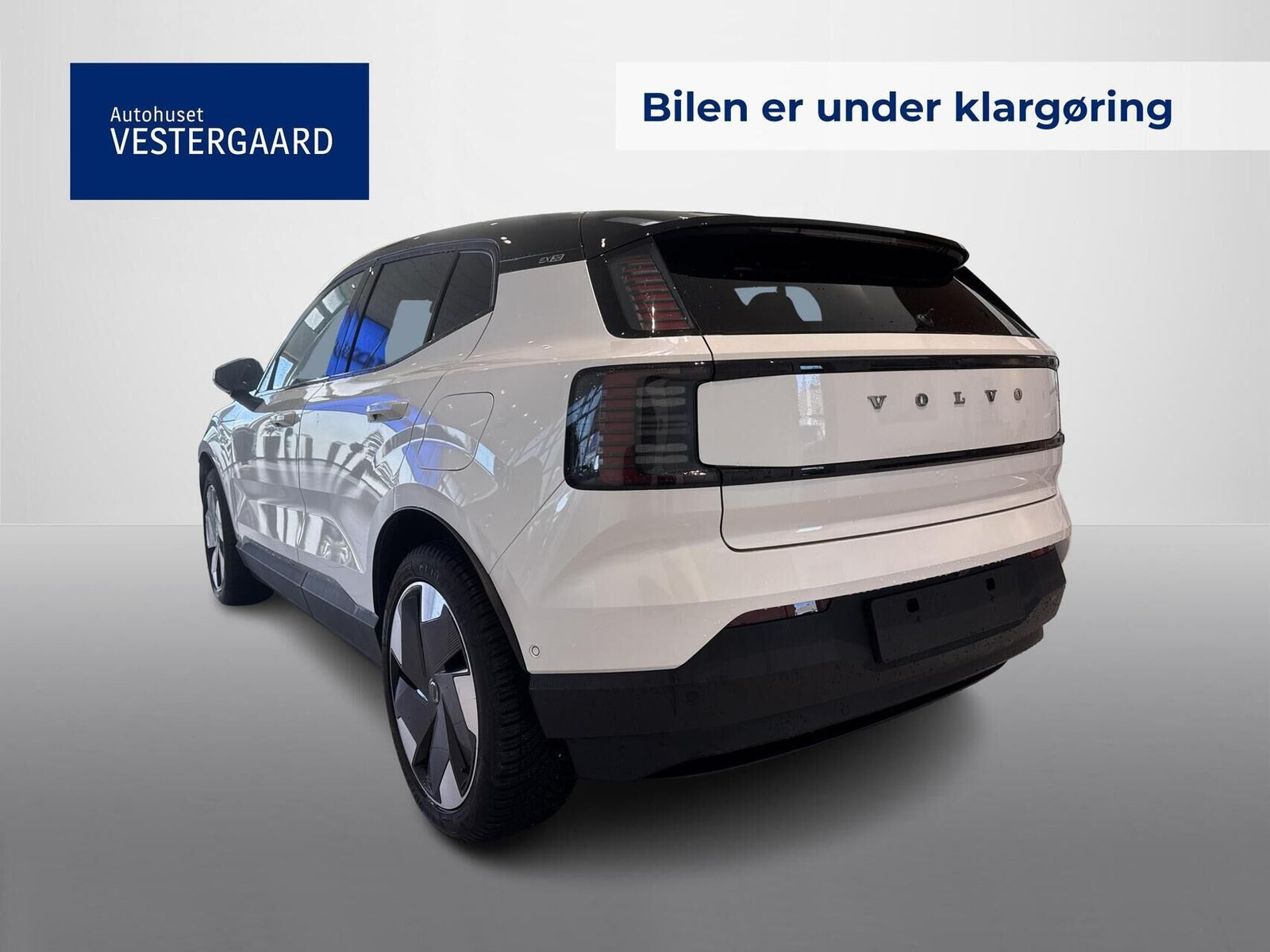 Hvid Volvo EX30 fra 2024