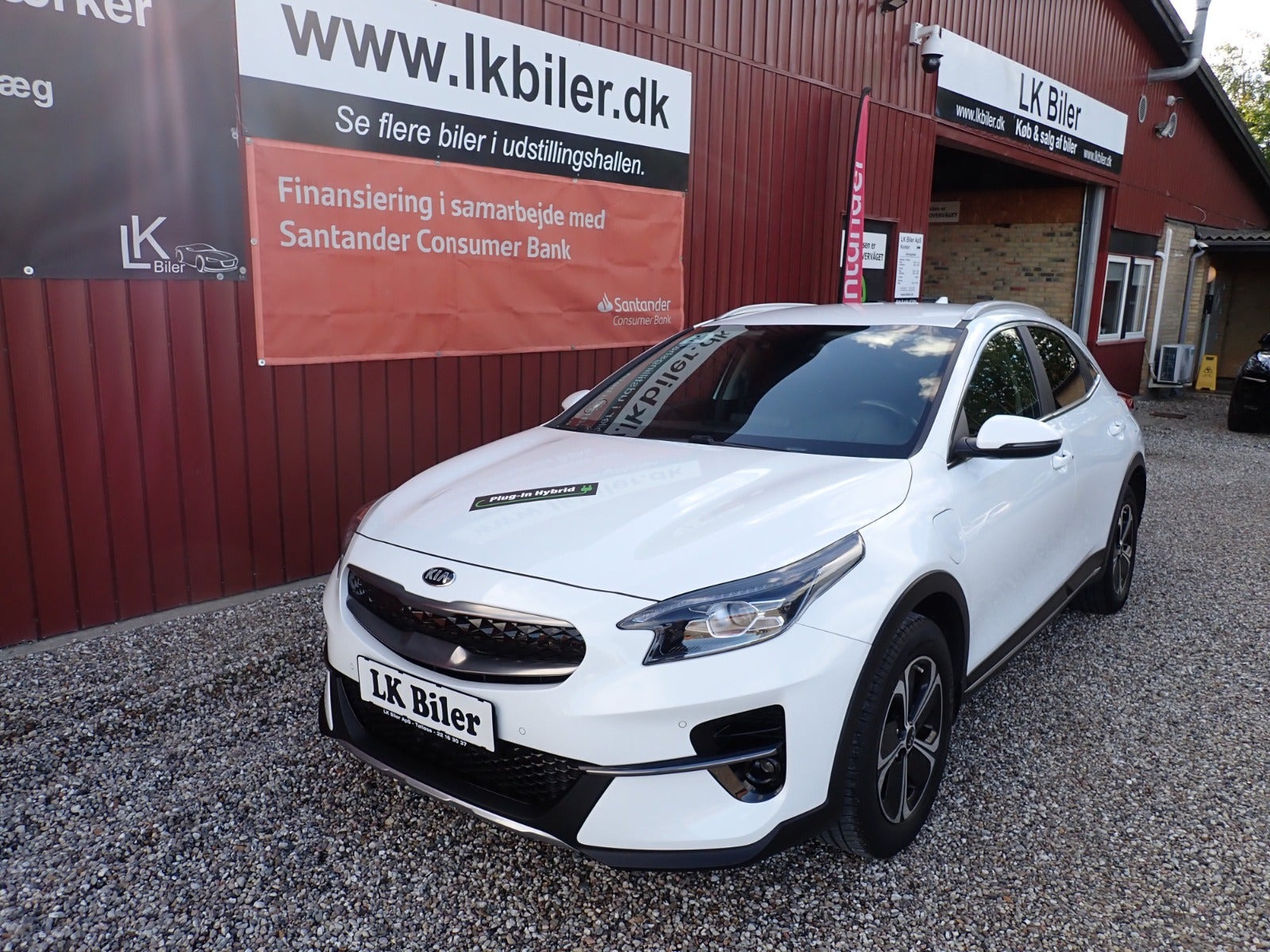 Hvid Kia XCeed fra 2020