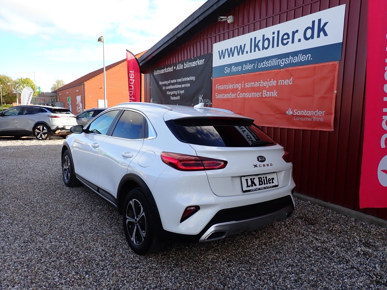 Hvid Kia XCeed fra 2020