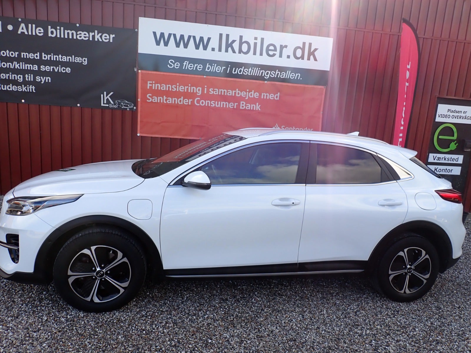 Hvid Kia XCeed fra 2020