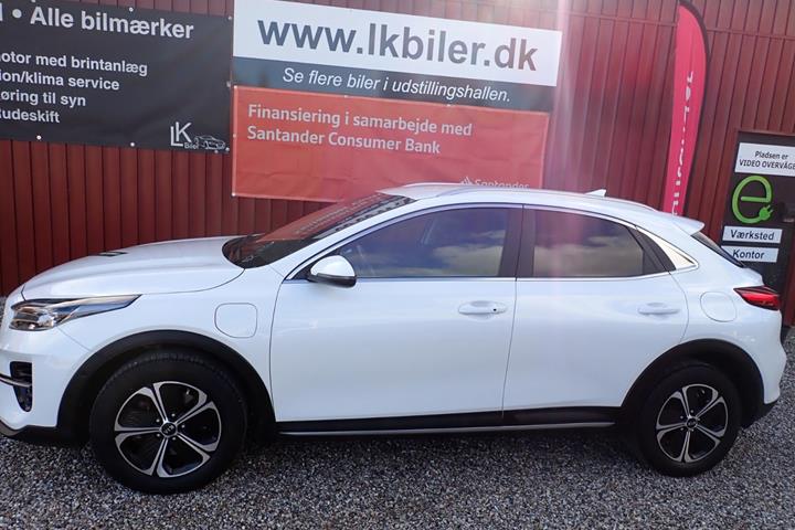 Hvid Kia XCeed fra 2020