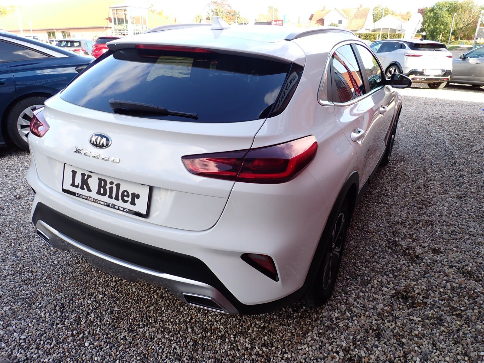 Hvid Kia XCeed fra 2020