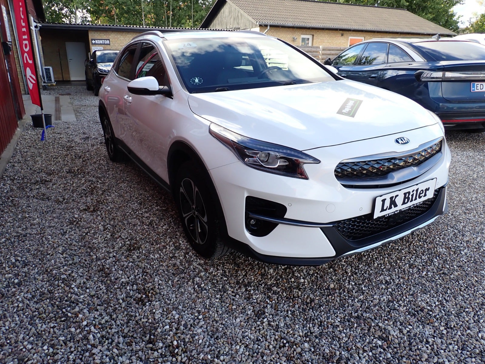 Hvid Kia XCeed fra 2020
