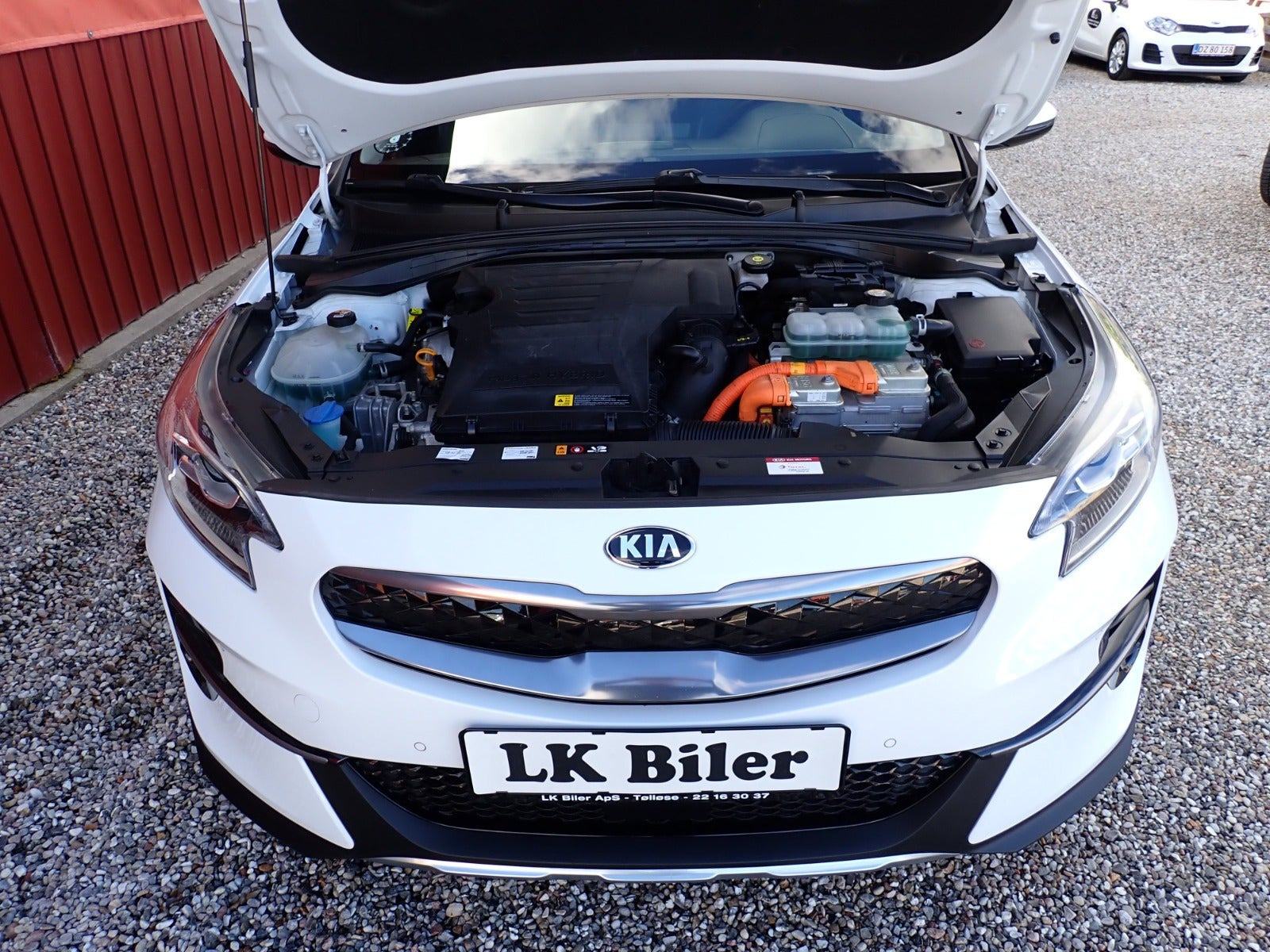Hvid Kia XCeed fra 2020