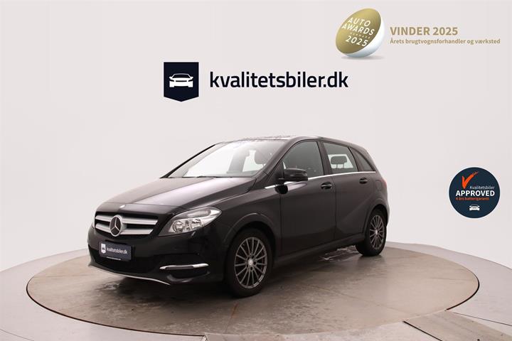 Sort Mercedes B250 e fra 2018