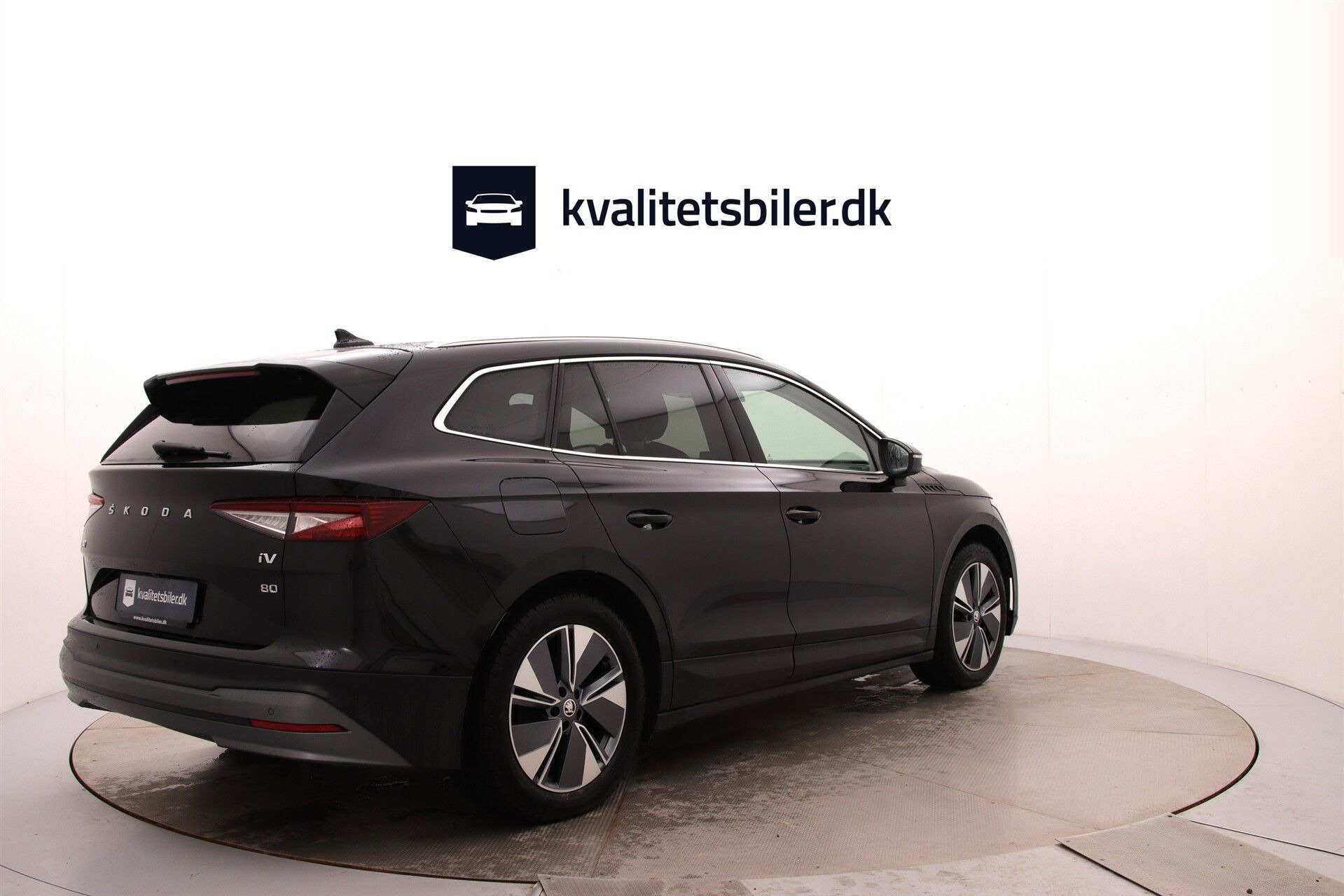 Sort Skoda Enyaq fra 2021