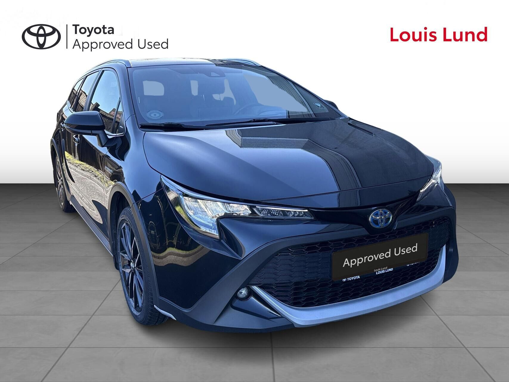 Sort Toyota Corolla fra 2021