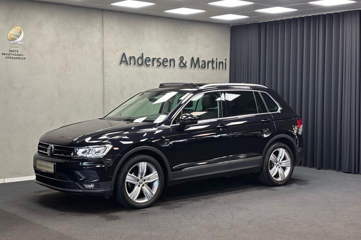 Sort VW Tiguan fra 2020