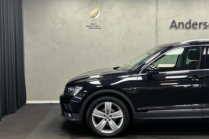 Sort VW Tiguan fra 2020