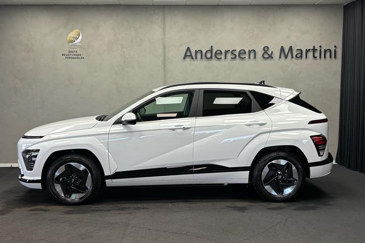 Hvid Hyundai Kona fra 2024