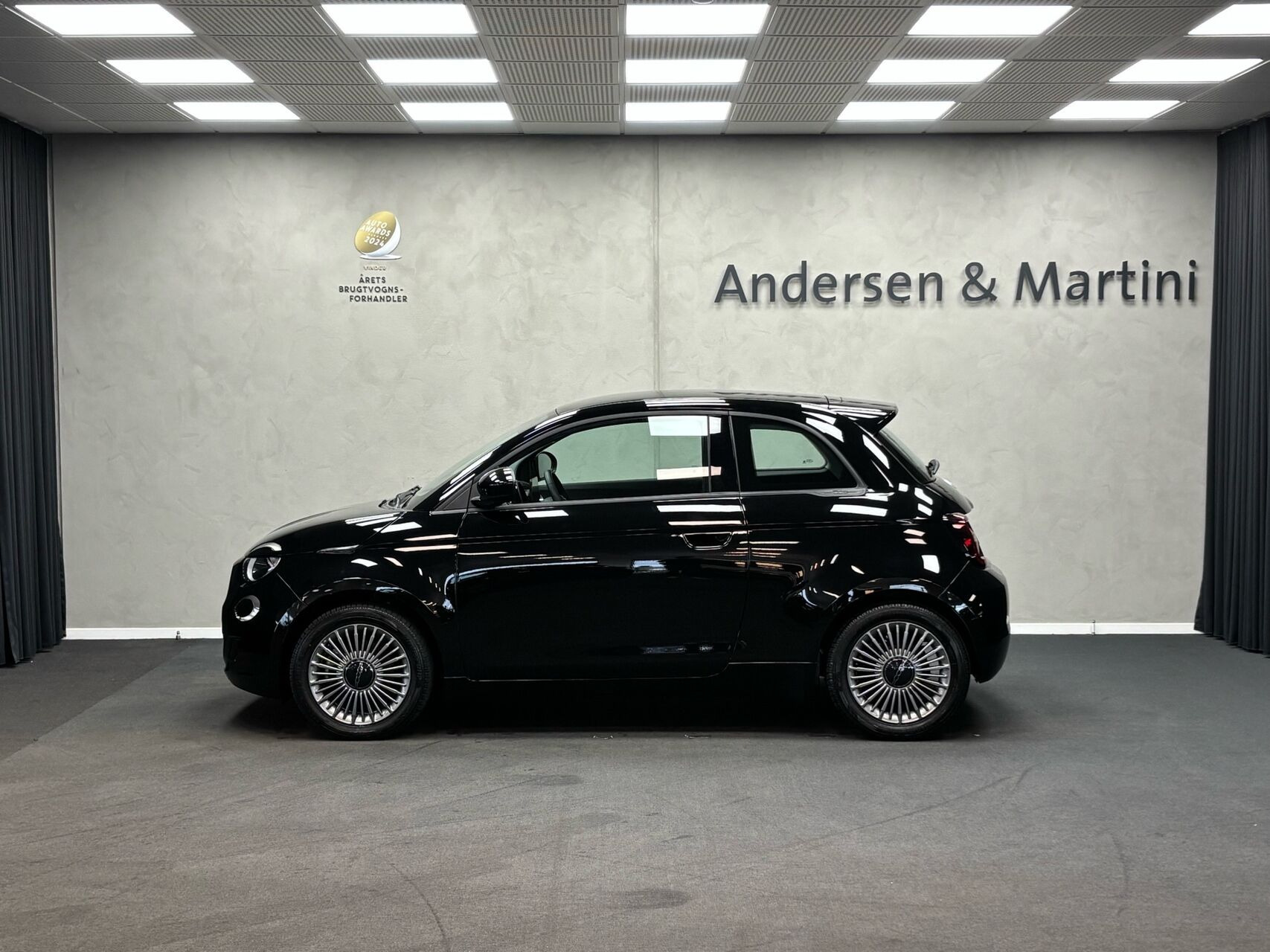 Sort Fiat 500e fra 2023