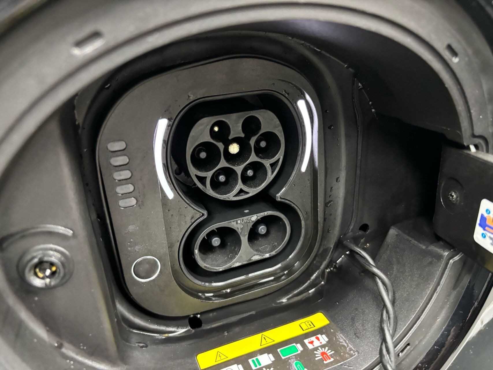 Sort Fiat 500e fra 2023