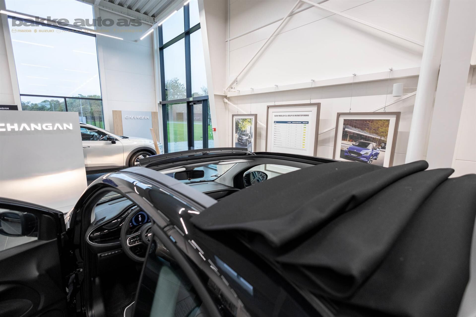 Sort Fiat 500e fra 2023