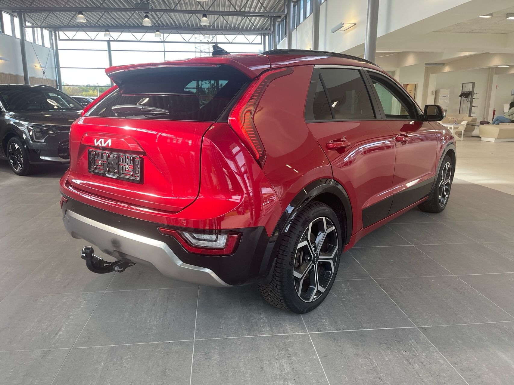 Rød Kia Niro fra 2022