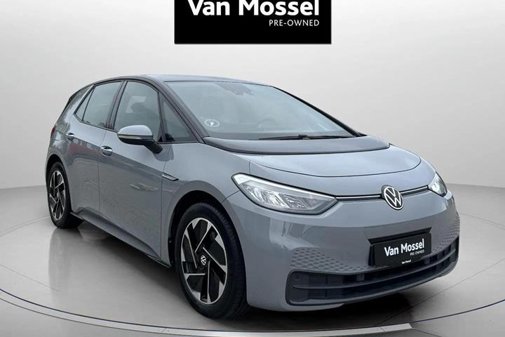 Grå VW ID.3 fra 2021