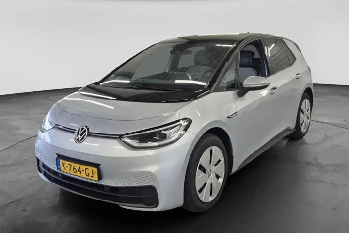 Sølv VW ID.3 fra 2021