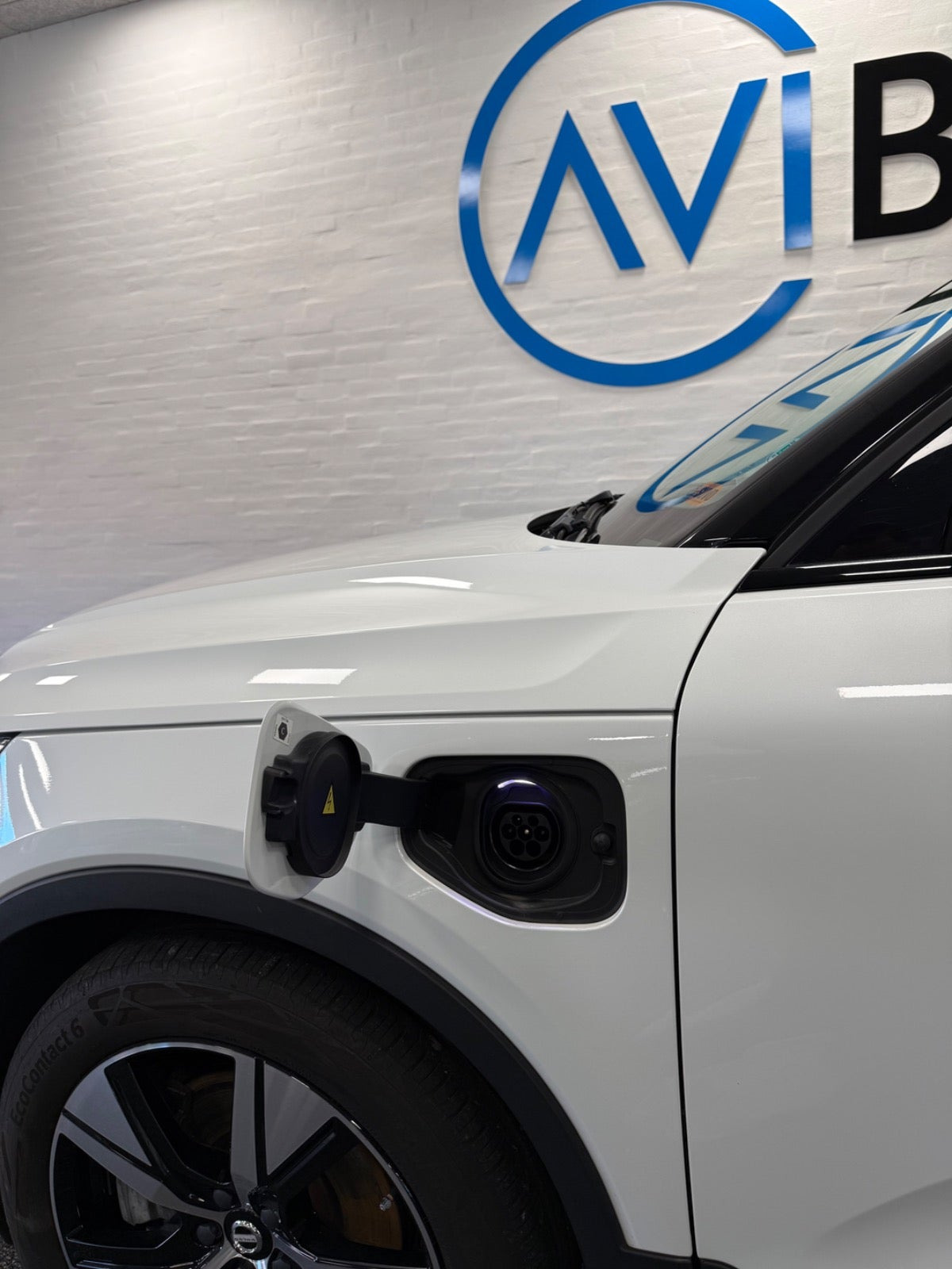 Hvid Volvo XC40 fra 2022