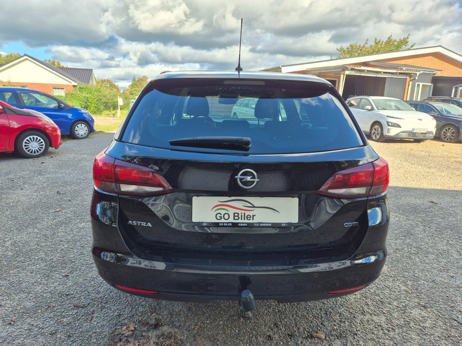 Grøn Opel Astra fra 2019