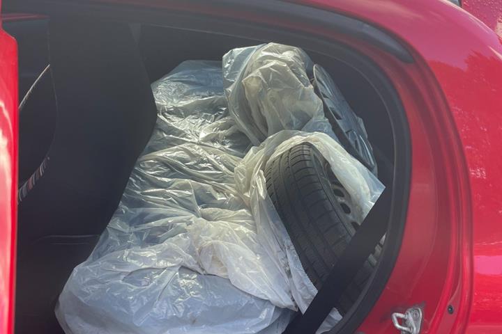 Rød Citroën C1 fra 2018