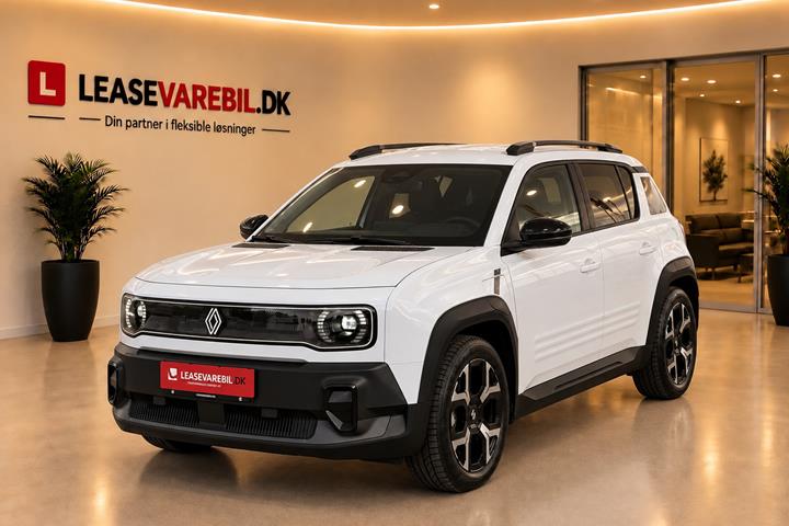 Hvid Renault 4 E-Tech fra 2026