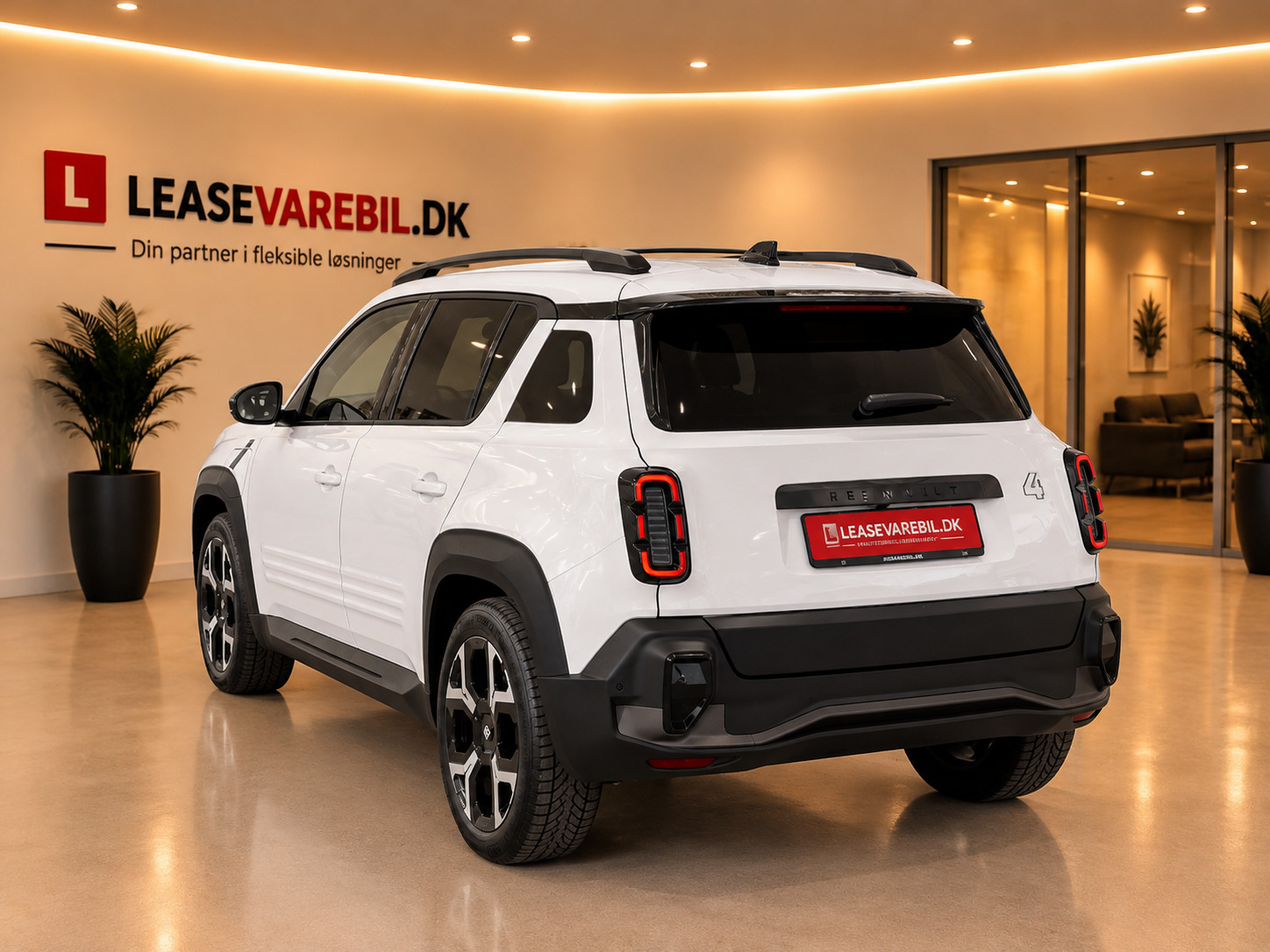 Hvid Renault 4 E-Tech fra 2026