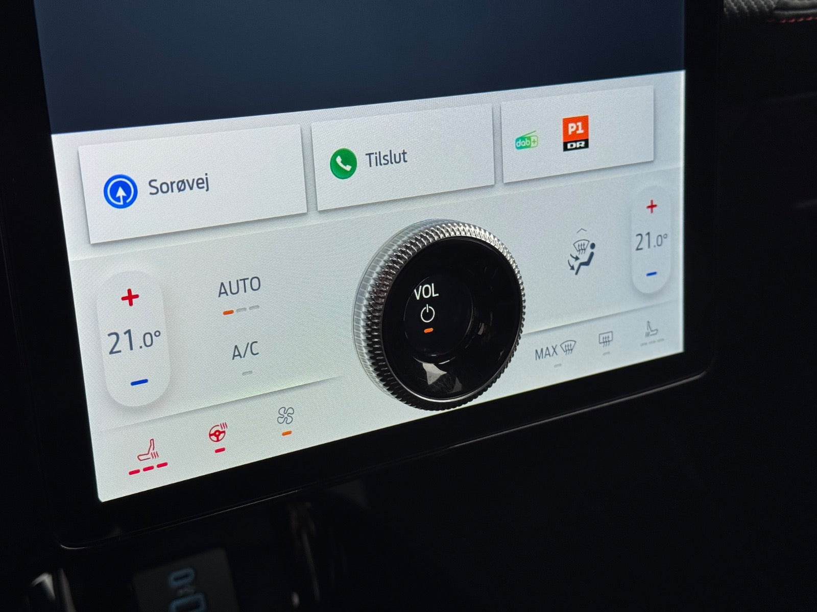 Hvid Ford Mustang Mach-E fra 2023