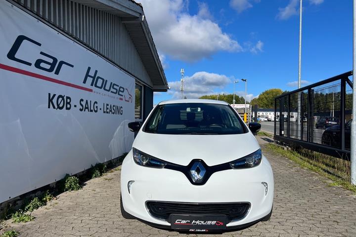 Hvid Renault Zoe fra 2016
