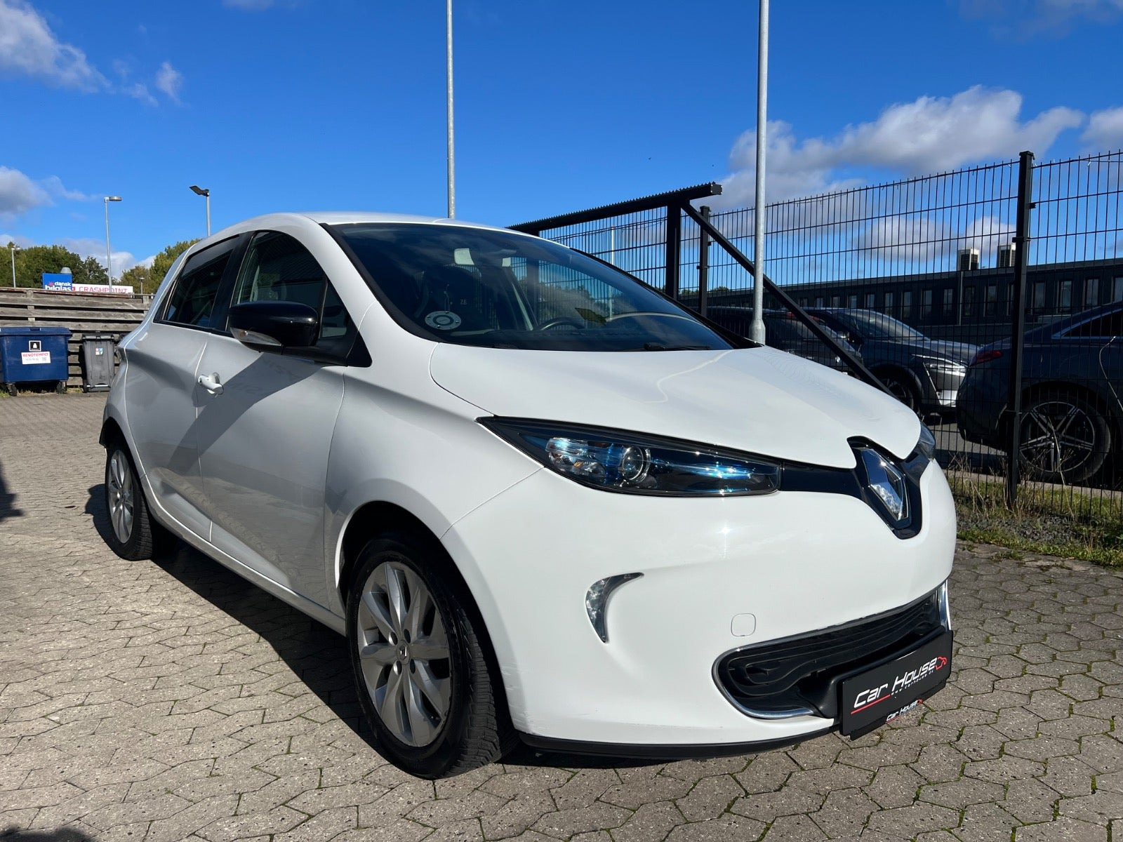 Hvid Renault Zoe fra 2016
