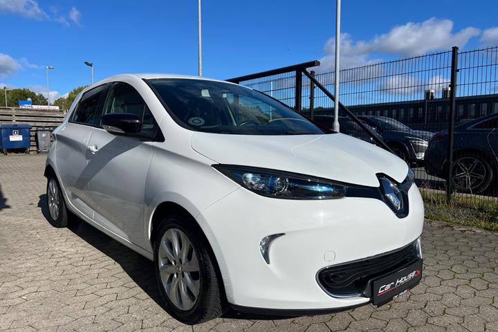 Hvid Renault Zoe fra 2016