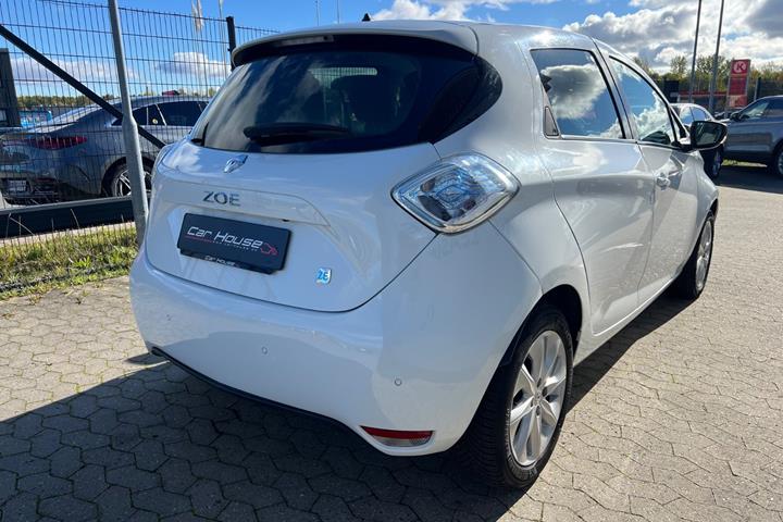 Hvid Renault Zoe fra 2016
